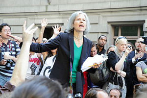 Jill Stein speaking at Occupy Wall Street